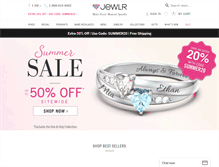 Tablet Screenshot of jewlr.com